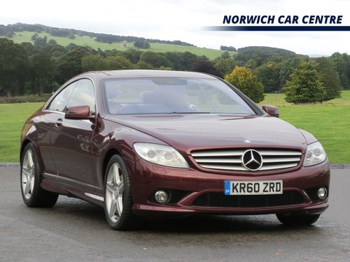2011 MERCEDES CL 500 COUPE LOW MILEAGE SOLD