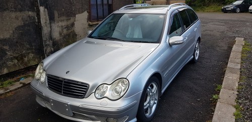 2002 Mercedes C32 AMG Estate Japanese import rust free For Sale