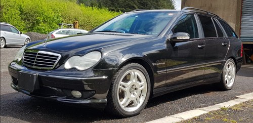 2002 Mercedes C32 AMG Estate Japanese import rust free In vendita