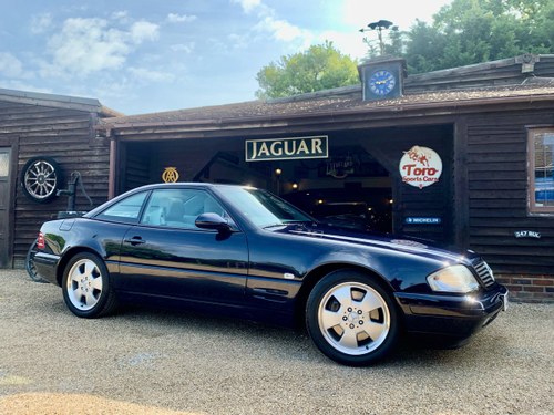 2001 MERCEDES R129 SL320 V6. 45,000 MILES, TWO FORMER KEEPERS! SOLD