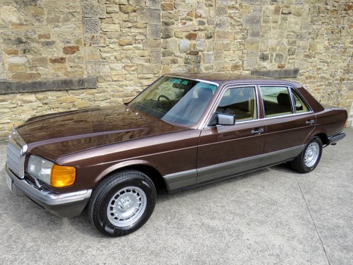 1981 Mercedes W126 500SEL - 1 P/Onr - 63K Miles - FMBSH 37 Stamps SOLD