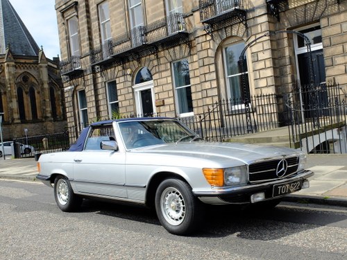 1979 MERCEDES 350 SL - VERY RARE MANUAL EXAMPLE - 52K MILES For Sale