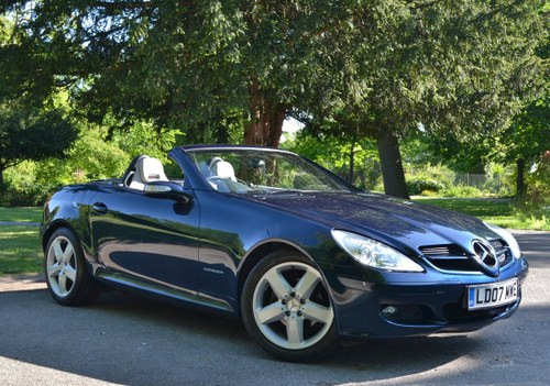2007 Mercedes SLK 200 Automatic One owner 19,700 miles from new SOLD