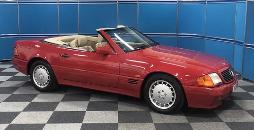 1991 Mercedes 300SL, only 27,000 miles SOLD
