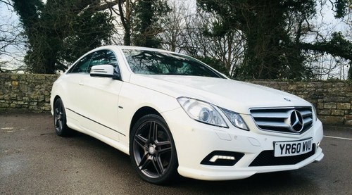 2010 MERCEDES E 350 CDI COUPE AMG extras MAY PX For Sale