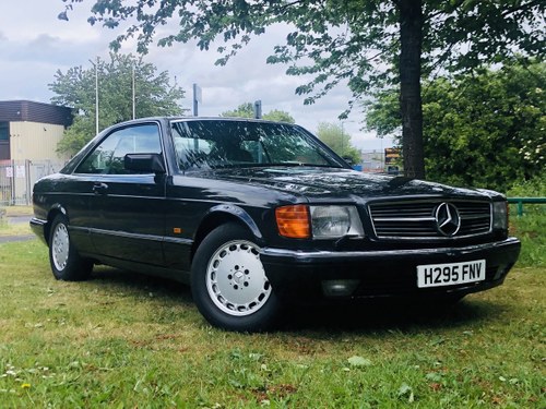 1990 MERCEDES-BENZ C126 W126 560 SEC COUPE - SUPER VALUE SOLD