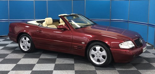 1998 Mercedes SL320 - Only 7,700 miles SOLD
