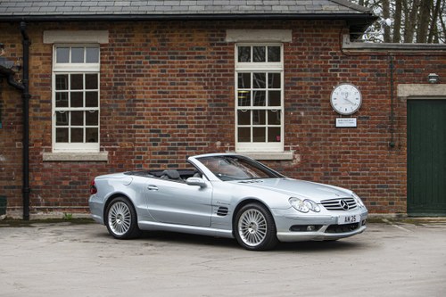 2003 Mercedes-Benz SL55 AMG Kompressor A Convertible For Sale by Auction