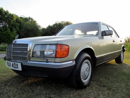 1981 Mercedes 380SE Original one owner, 56k miles only. For Sale