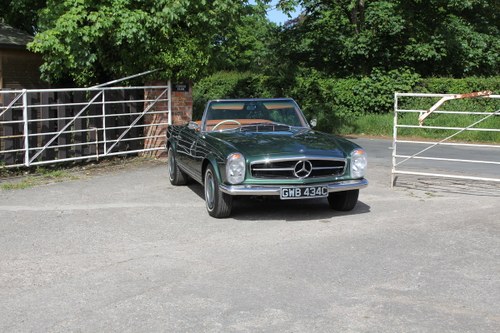 1965 Mercedes 230SL Pagoda, 5 speed ZF gearbox, show standard For Sale