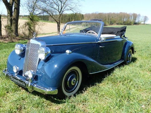 1950 Mercedes-Benz 170 S Convertible A  - MATCHING NUMBERS In vendita