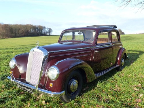1953 Mercedes-Benz 220 - witness of the 50s For Sale