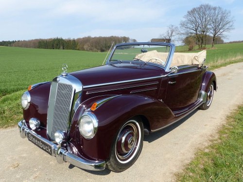 1952 Mercedes-Benz 220 Convertible A - MATCHING NUMBERS For Sale