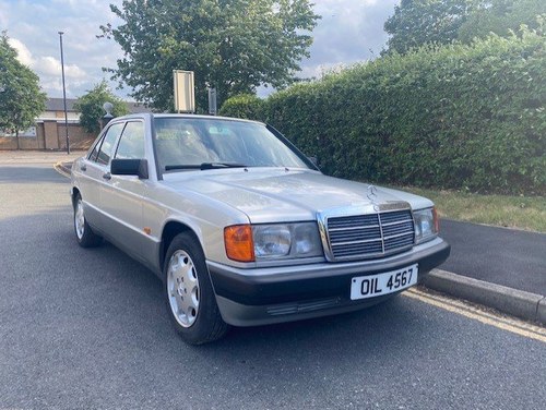 1992 Mercedes 190e auto petrol only 33,000 miles!! For Sale