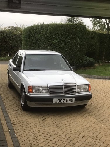 1992 Outstanding Mercedes 190e For Sale