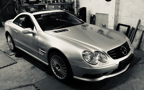 2002 Mercedes Benz SL55 AMG Supercharged V8 Project SOLD