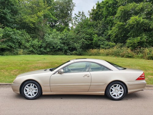 2000 Mercedes CL500 Coupe.. Top Spec.. Private Plate.. FSH SOLD