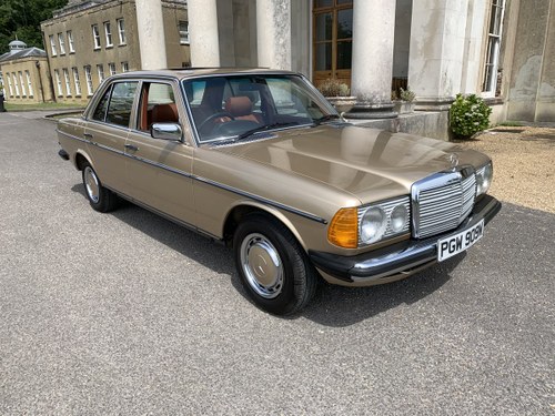 1981 Mercedes 230E 49000 Miles UK Car Collector Quality For Sale