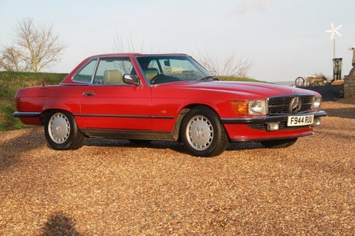 1989 300 SL  Low Mileage Example in Very Good Condition SOLD