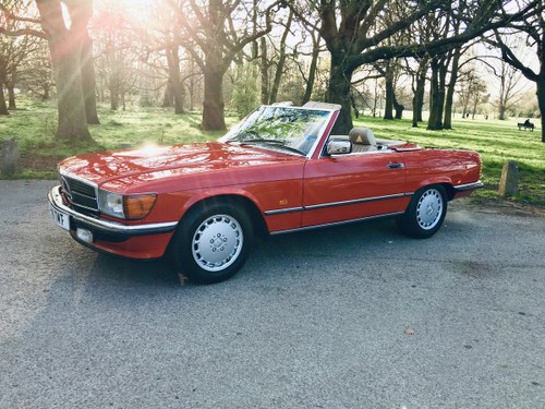 Mercedes 300SLW107 1989 sports Convertible  For Sale