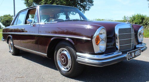 1972 Mercedes Benz 280 SE Automatic Large History File SOLD