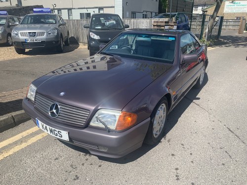 1992 Mercedes 500SL Low Mileage 20 years family owned In vendita