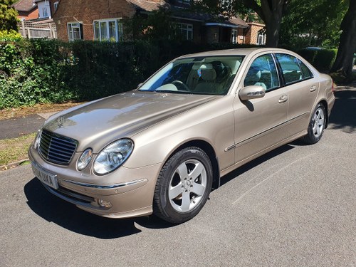 2004 Exceptional Mercedes E240 54300 Miles  Dr Owner From New FSH SOLD