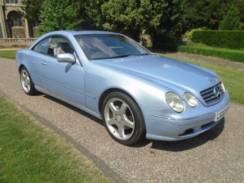2002 Mercedes CL500 Coupe.  In vendita
