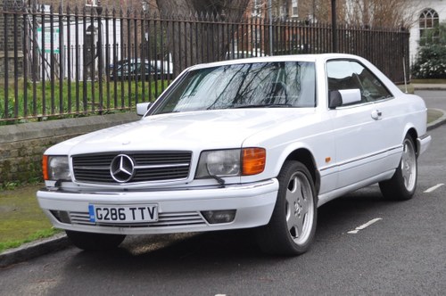 1989 Mercedes 420 SEC (C216) In vendita