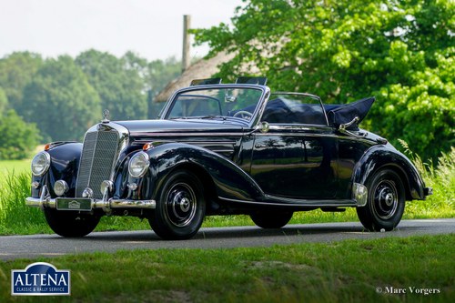 Mercedes 220A Cabriolet, 1951 SOLD