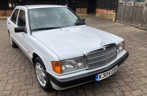 1992 MERCEDES-BENZ 190 E For Sale by Auction