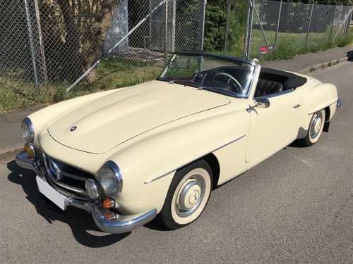 1958 Mercedes190SL Totally restored excellent condition SOLD
