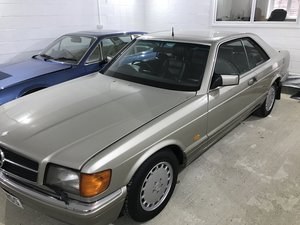 1990 Mercedes Benz 500SEC C126 G REG For Sale