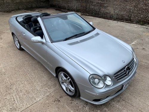 2003 Mercedes CLK55 AMG Convertible+lovely condition For Sale