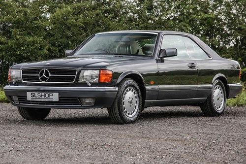 1990 Mercedes-Benz 560SEC (C126) Cost equiv. of £169k when new! For Sale