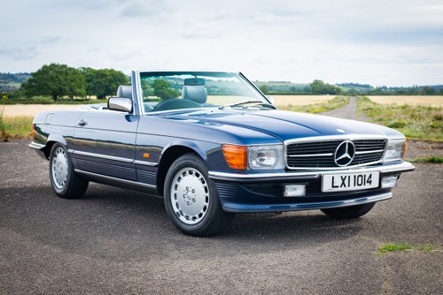 1987 Mercedes-Benz R107 300SL - 14,149 Miles From New For Sale