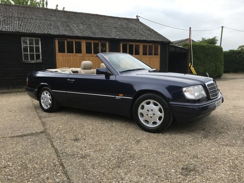 1995 Stunning Mercedes E320 Sportline Convertible W124 For Sale