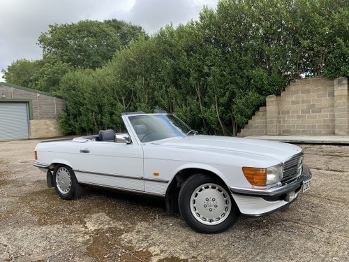 1987 Mercedes 500SL ONLY 36000m! SOLD