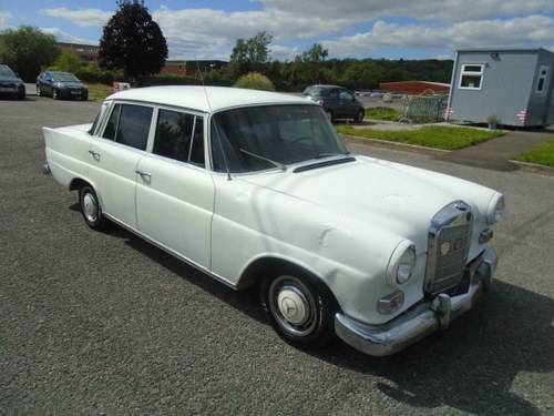 1967 MERCEDES BENZ 230S LHD W110 FINTAIL SOLD