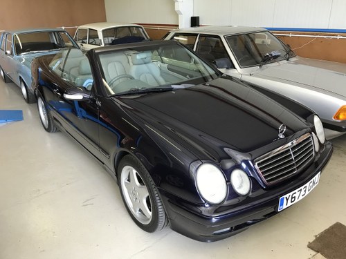 2001 STUNNING MERCEDES CLK 320 CONVERTIBLE 87K MILES For Sale