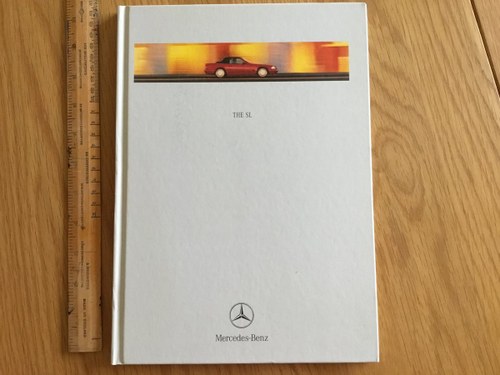 1998 Mercedes SL brochure SOLD