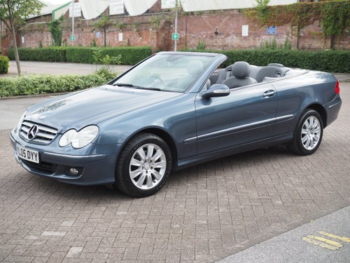 2005 MERCEDES CLK 280 CABRIOLET ELEGANCE AUTOMATIC. For Sale