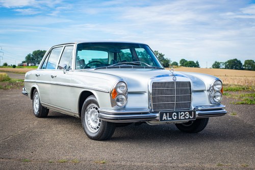 1971 Mercedes W109 300SEL 3.5 - UK RHD - Silver/Black VERKAUFT
