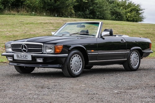 1987 Mercedes-Benz 500SL R107 Rare Triple Black 39k! #2206 In vendita