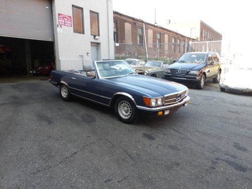 1984 Mercedes 500SL Euro Spec R107 Two Tops A Driver For Sale