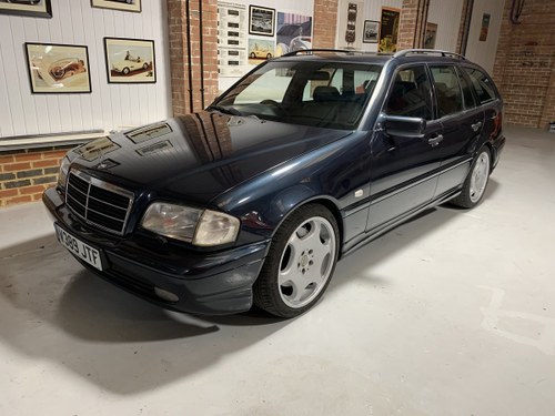 1999 Mercedes benz C43 W202 rare estate investment For Sale