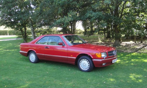 1990 MERCEDES-BENZ 420 SEC In vendita all'asta