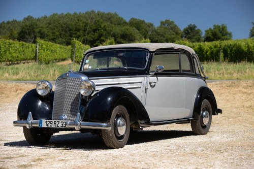 1950 Mercedes-Benz 170S cabriolet B No reserve For Sale by Auction