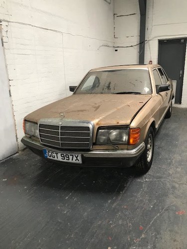 1982 Mercedes 500 SEL  For Sale by Auction