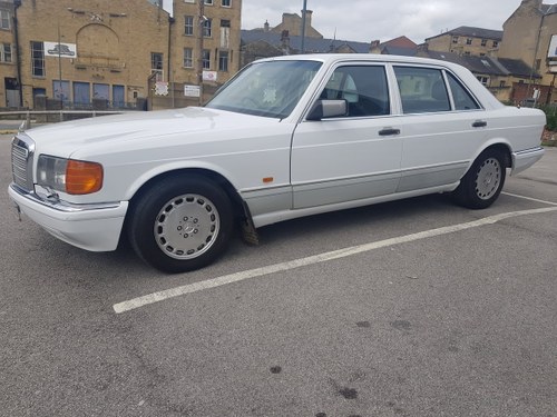 1991 Mercedes 300sel w126 white For Sale
